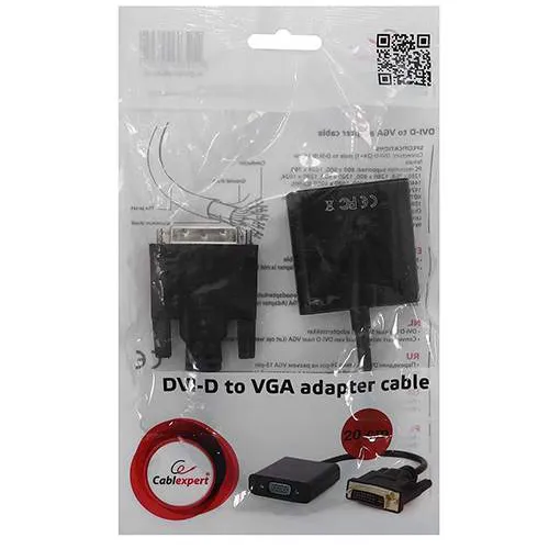 Конвертер Cablexpert A-DVID-VGAF-01 DVI-D (24+1) -> D-Sub (VGA)