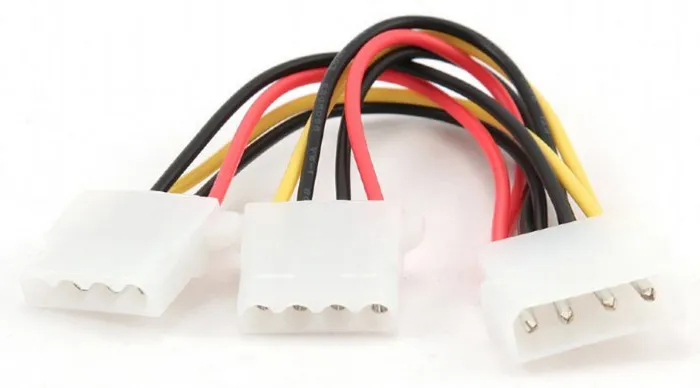 Разветвитель питания Cablexpert CC-PSU-1 Molex 4m - Molex 2 x 4f