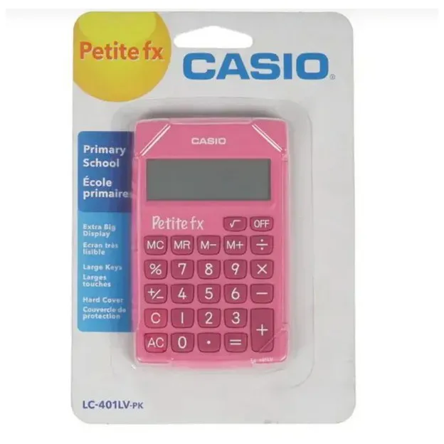 Калькулятор карманный CASIO LC-401LV-PK-W-A-EP