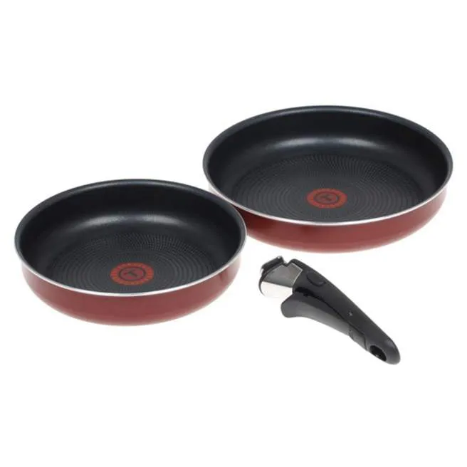 Набор ск.24/28 TEFAL INGENIO Red 5 с ручкой 4175820
