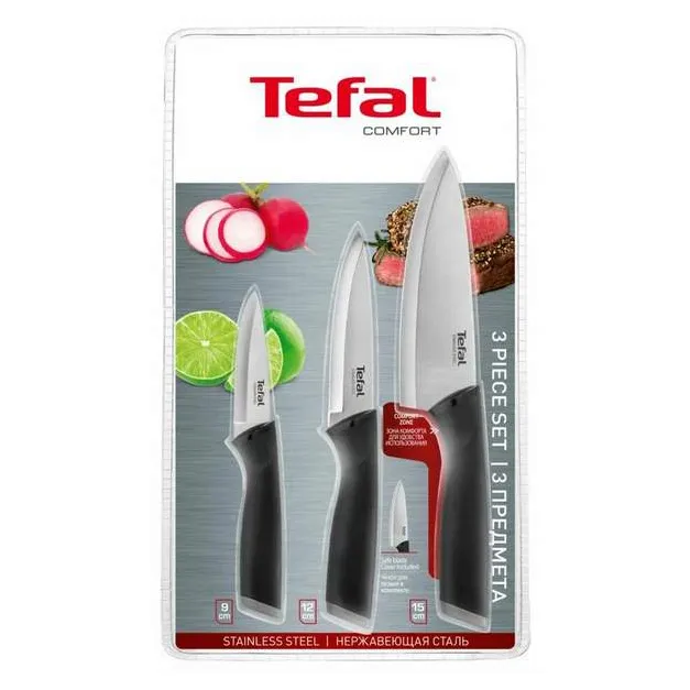 Набор ножей 3пр TEFAL K221S375