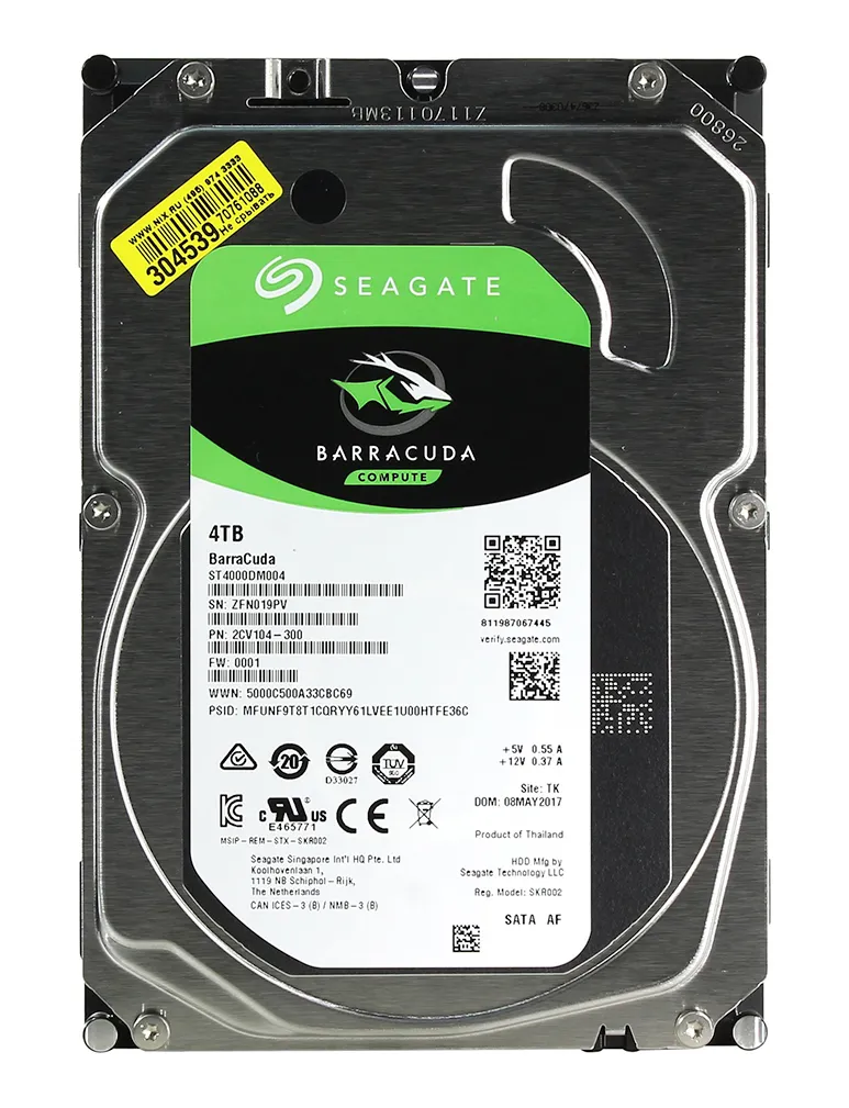 Жесткий диск 4Tb Seagate Barracuda ST4000DM004