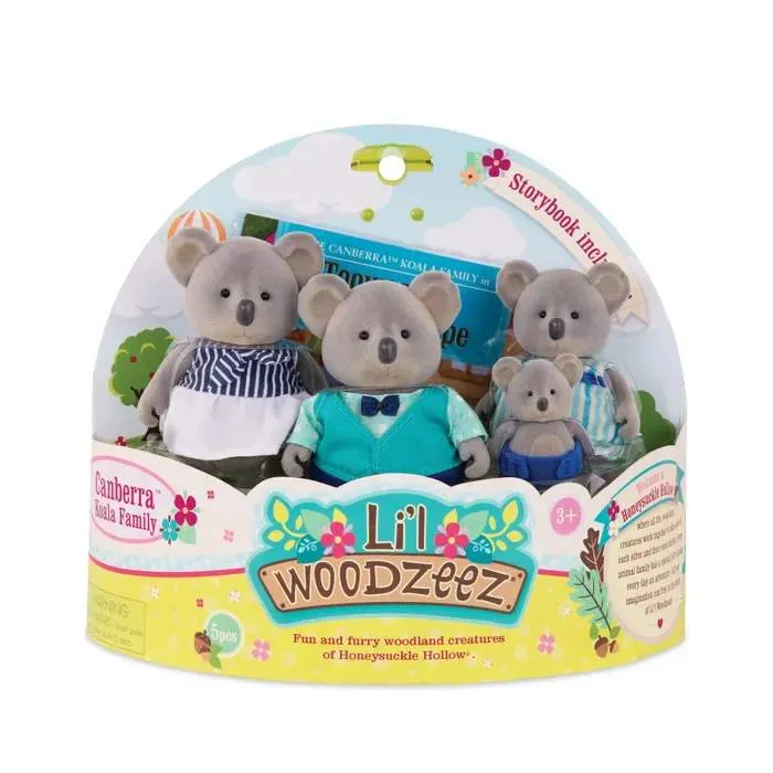 Набор фигурок Li'l Woodzeez Семья Коал 6155M