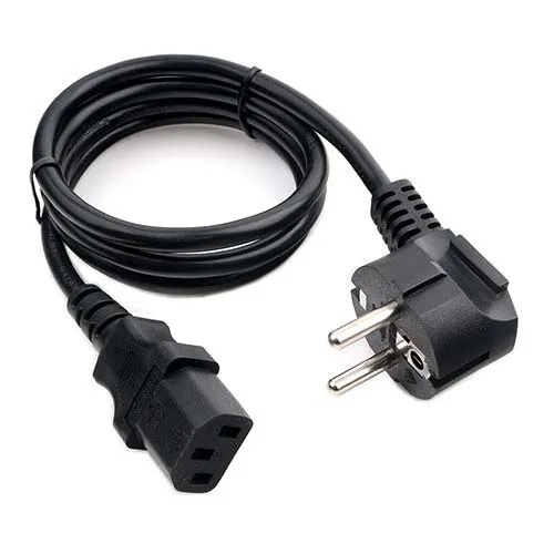 Кабель питания Cablexpert PC-186-VDE-1M 1м black