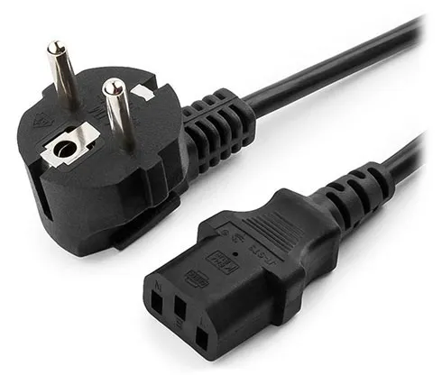 Кабель питания, Cablexpert PC-186-1-3M, 3м, Черный