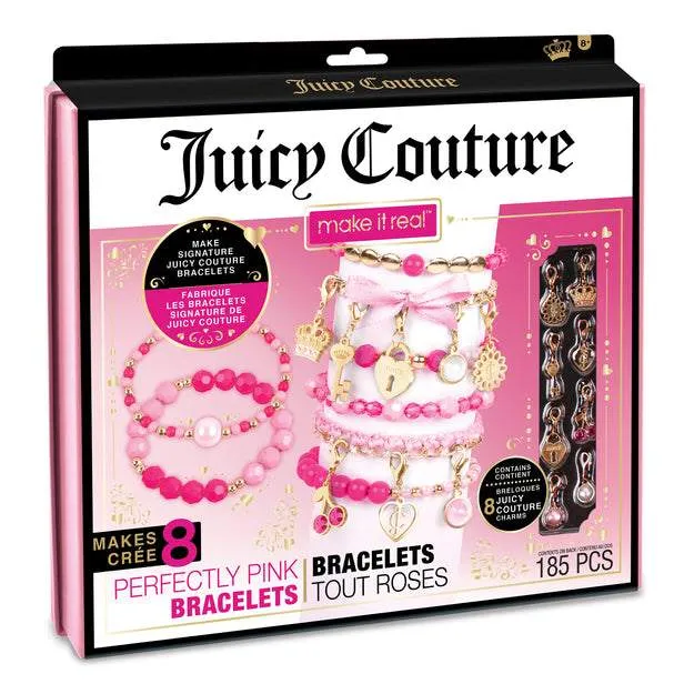Набор для творчества Make It Real Создание браслетов Juicy Couture Perfectly Pink 4413mr