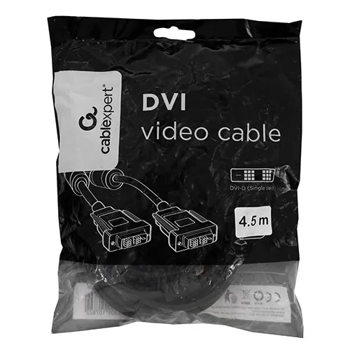 Кабель SVGA, Cablexpert, CC-DVIL-BK-15, 4.5м