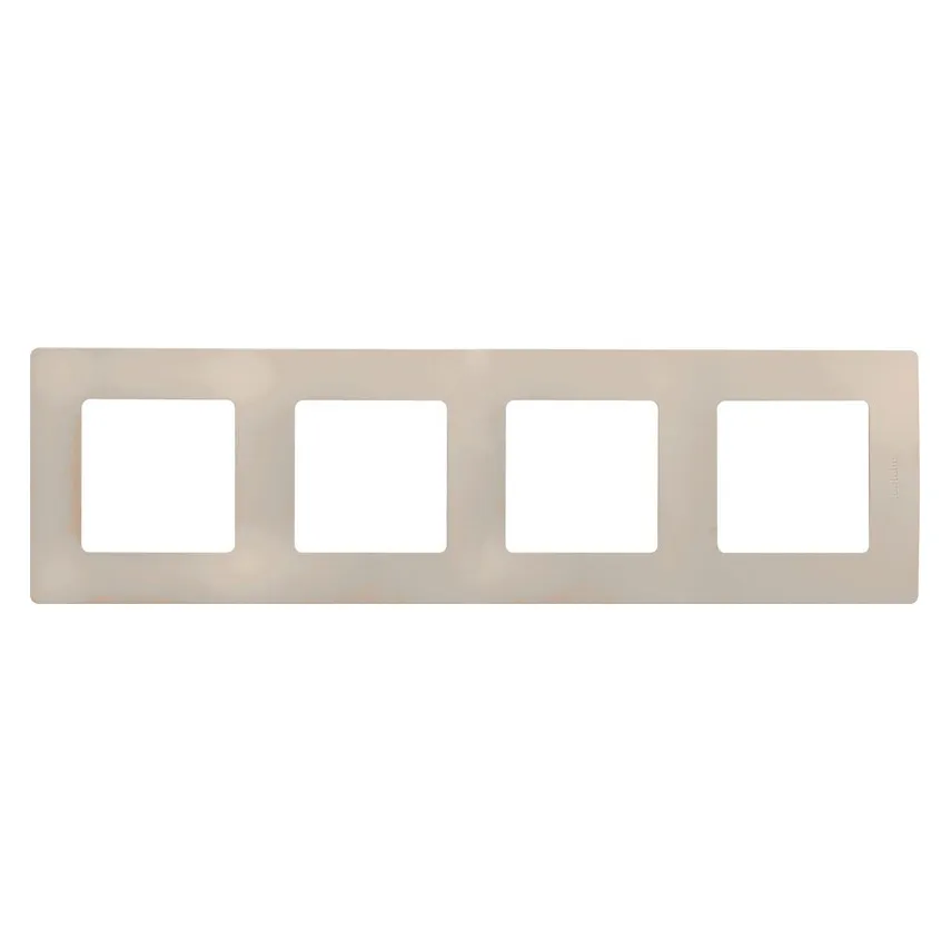 Legrand 672514 Рамка 4п СЛНК ETIKA