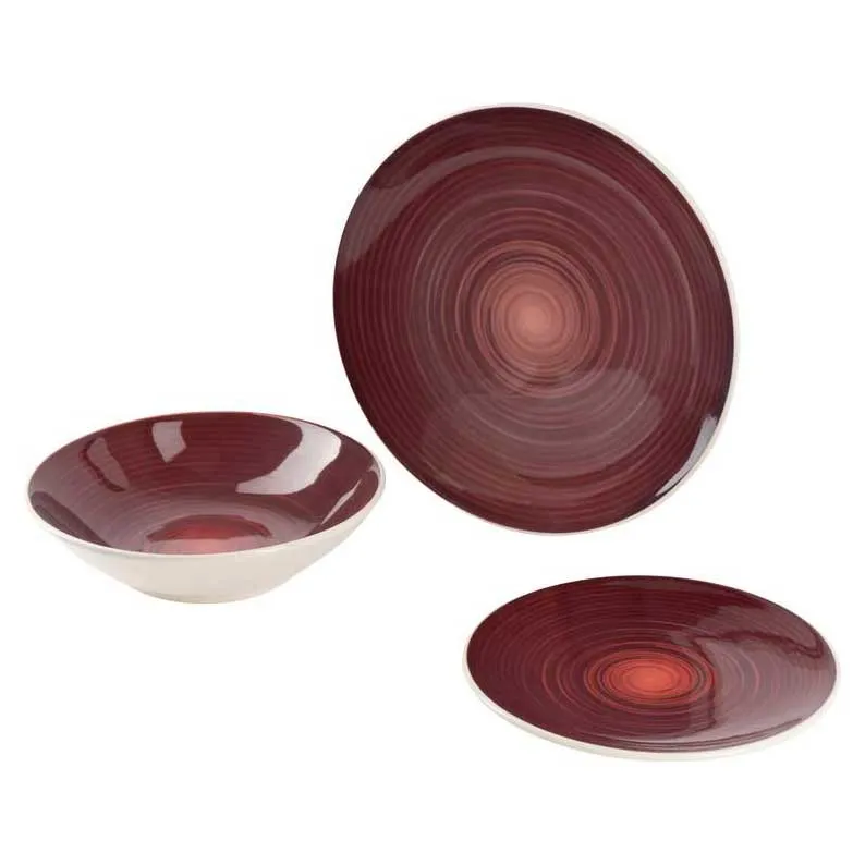 Набор посуды Bergner Classique BG BG-10233-RD красный