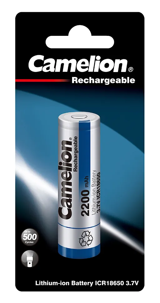 Аккумулятор CAMELION ICR18650BP1