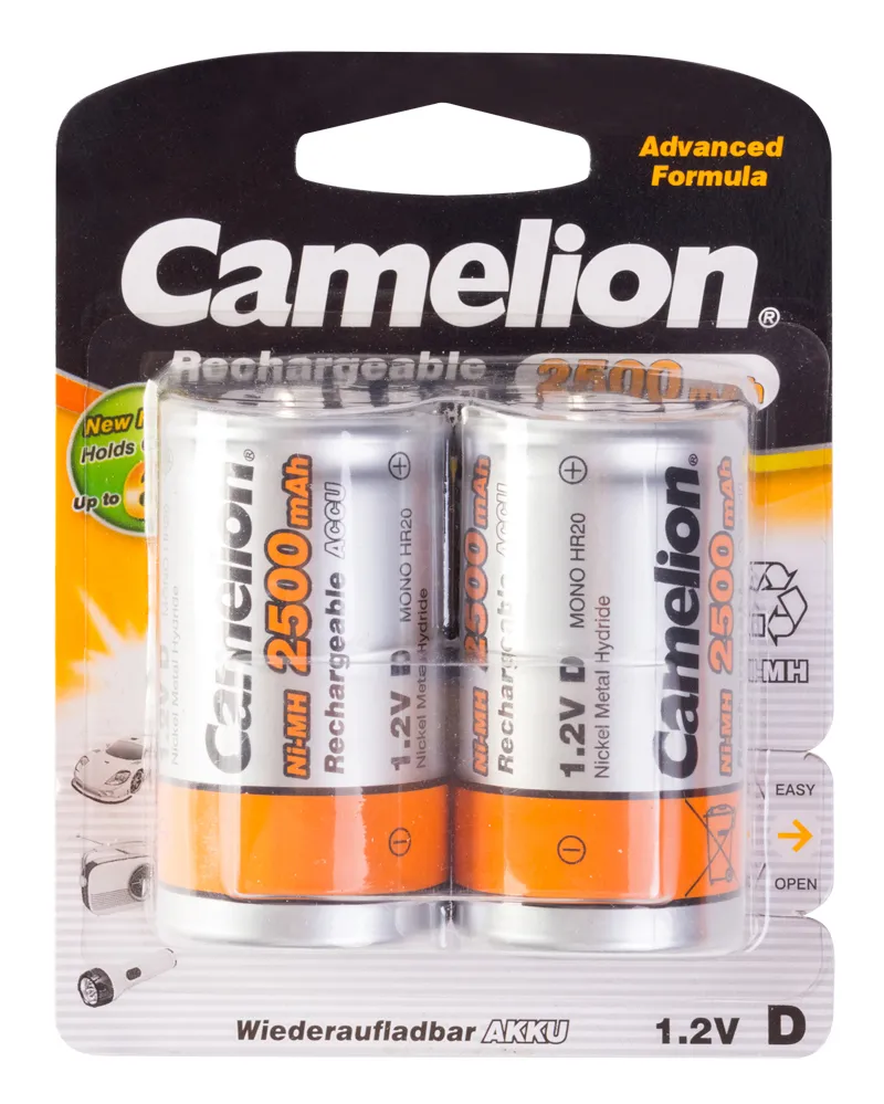 Аккумулятор CAMELION NH-D2500BP2